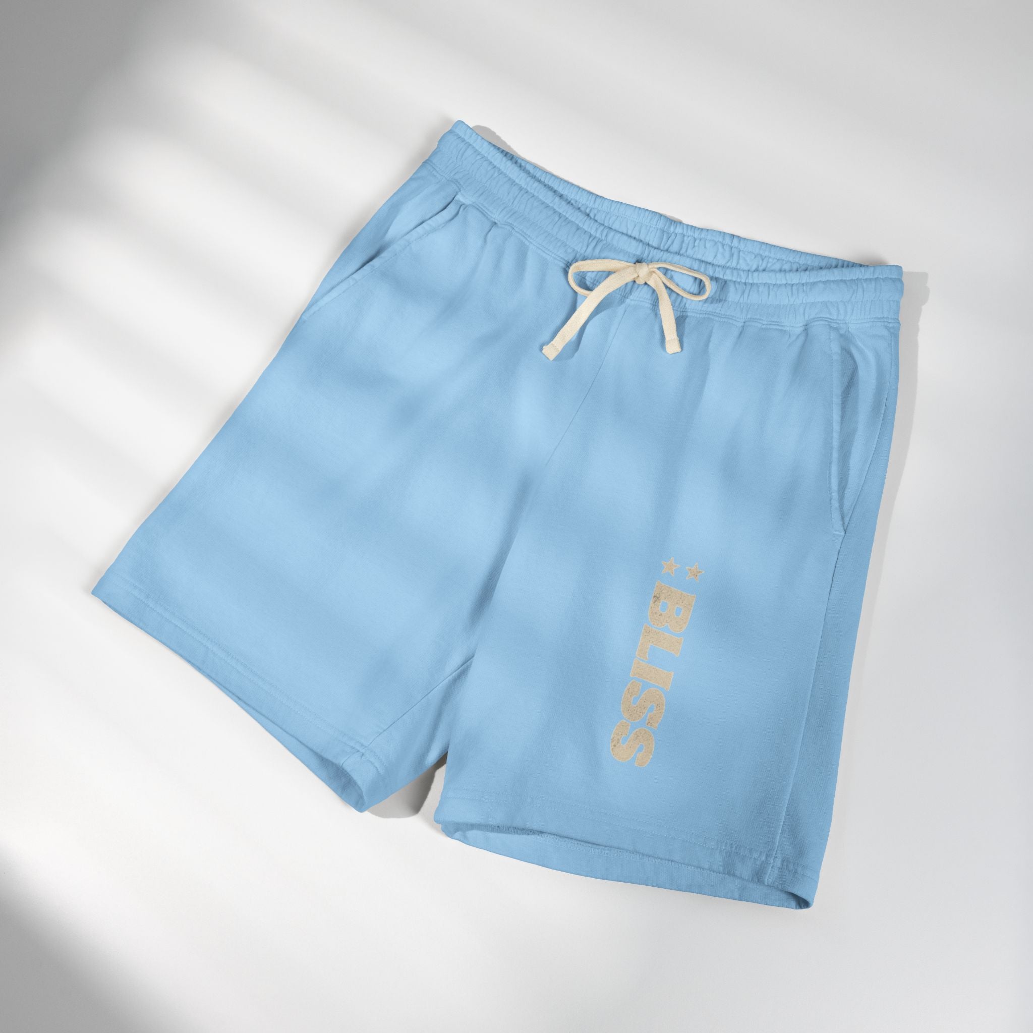 Unisex Garment-Dyed Lightweight Fleece Sweat Shorts